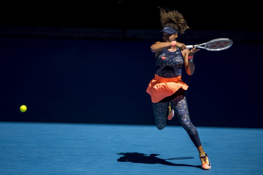 Naomi Osaka embaixadora da marca TAG Heuer vence o primeiro