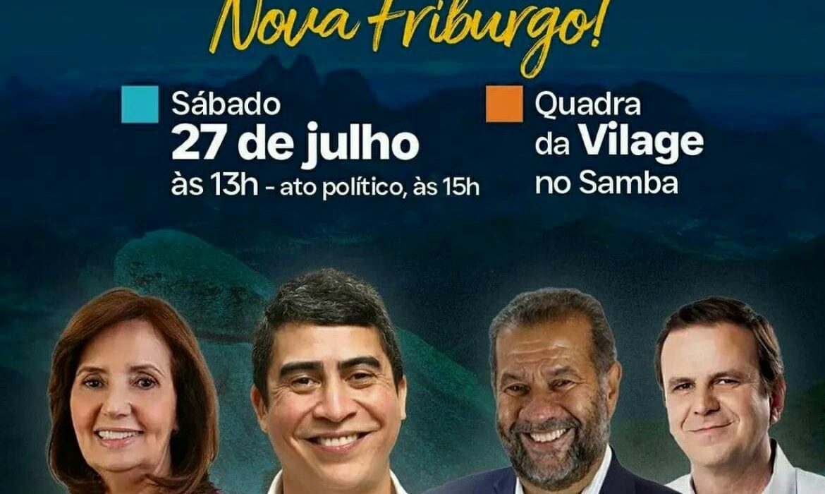 Convenção do PDT em Nova Friburgo Rio de janeiro