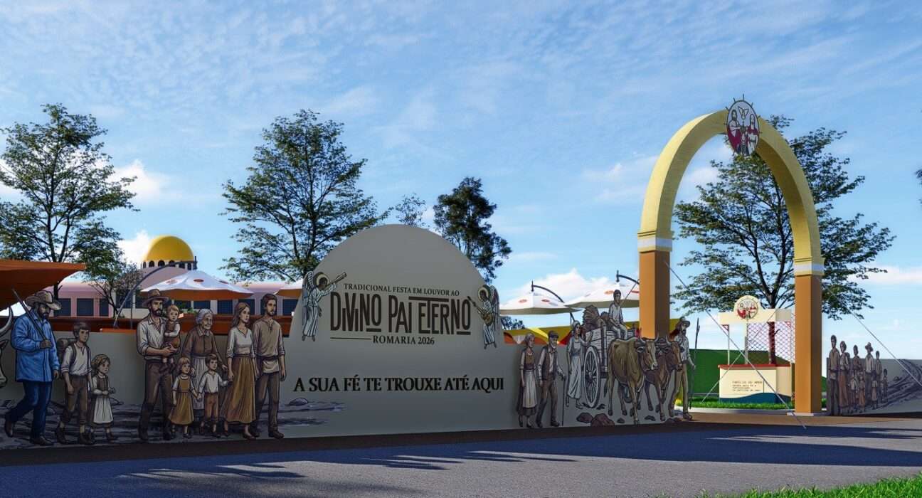 Agência Go-To assina uma das maiores operações cenográficas da história da Romaria do Divino Pai Eterno 2026 cinema