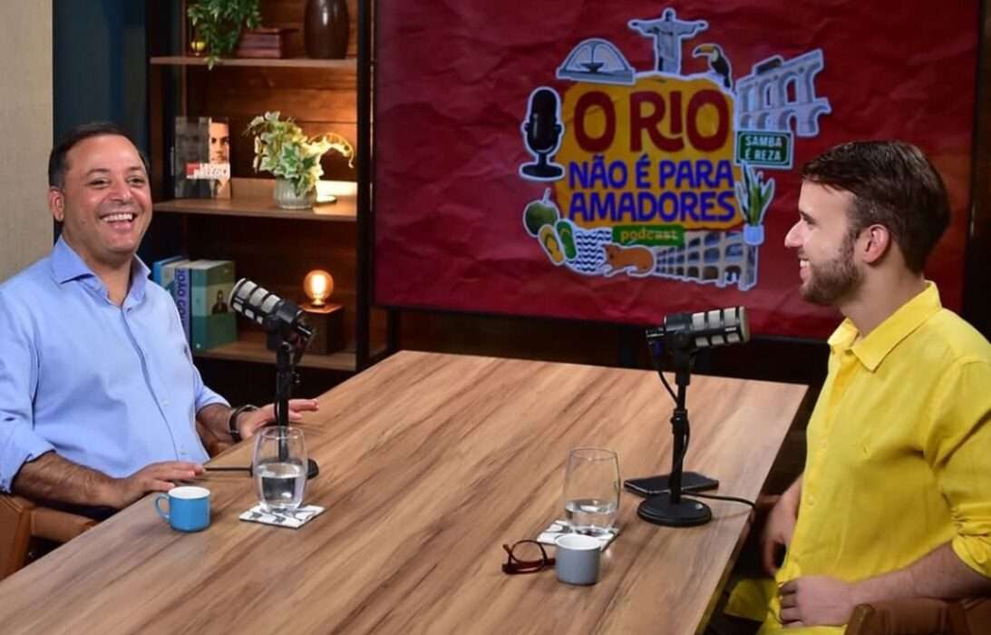 Leo Lupi entrevista Rodrigo Neves, em podcast Rio de janeiro