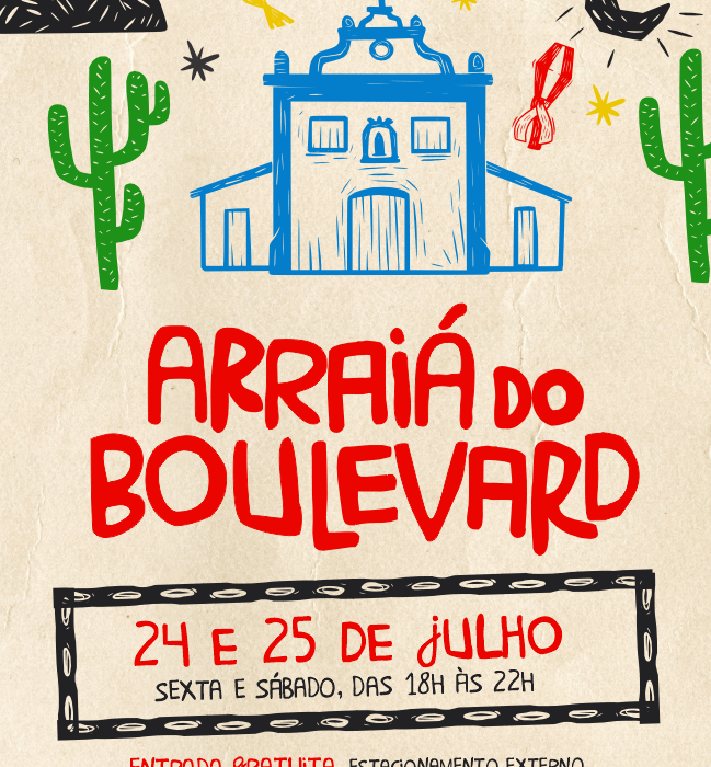 Arraiá do Boulevard reúne música, brincadeiras e tradição em programação gratuita Cultura