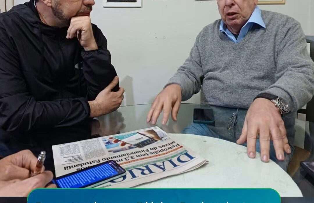 Visita de Guilherme Boulos ao Diário de Petrópolis Rio de janeiro