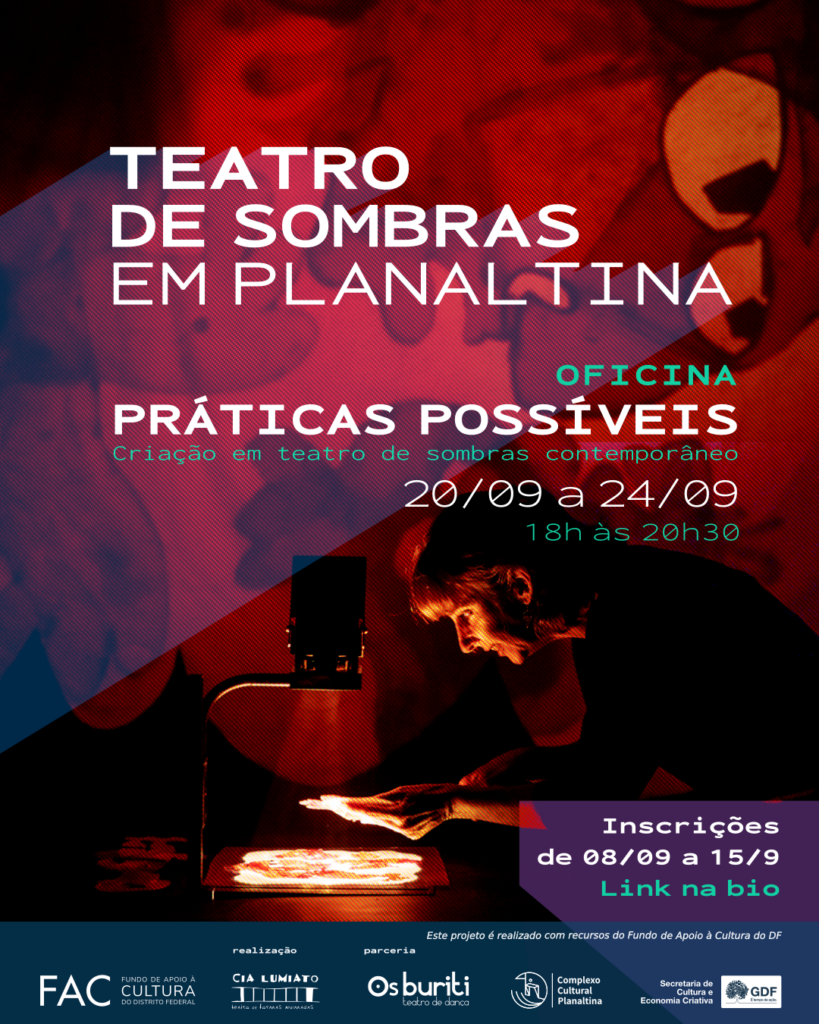 Cia Lumiato oferece oficina de teatro de sombras on-line e gratuita