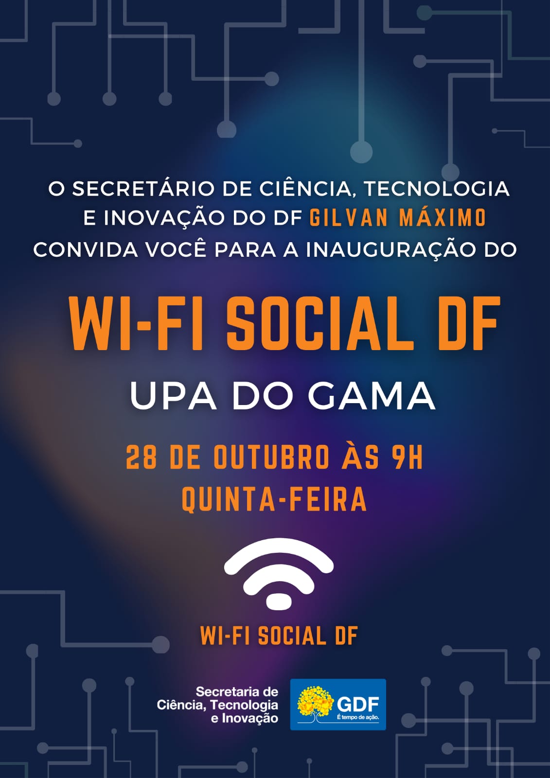 Wi-Fi social na nova UPA do Gama!