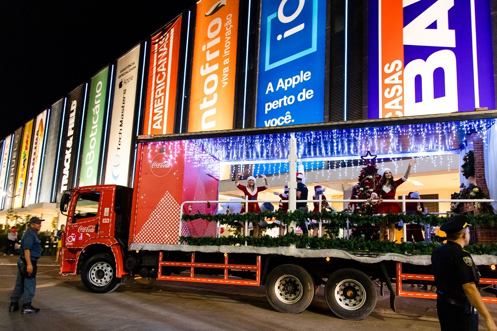 Caravana Iluminada da Coca-Cola partirá do Conjunto Nacional nesta quinta-feira