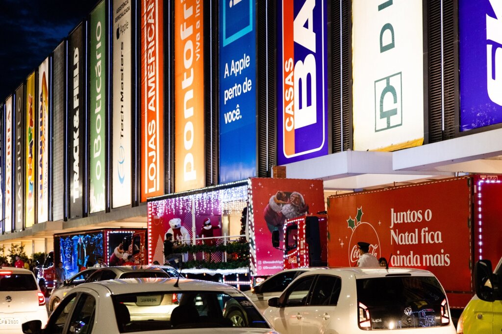 Caravana Iluminada da Coca-Cola partirá do Conjunto Nacional nesta quinta-feira