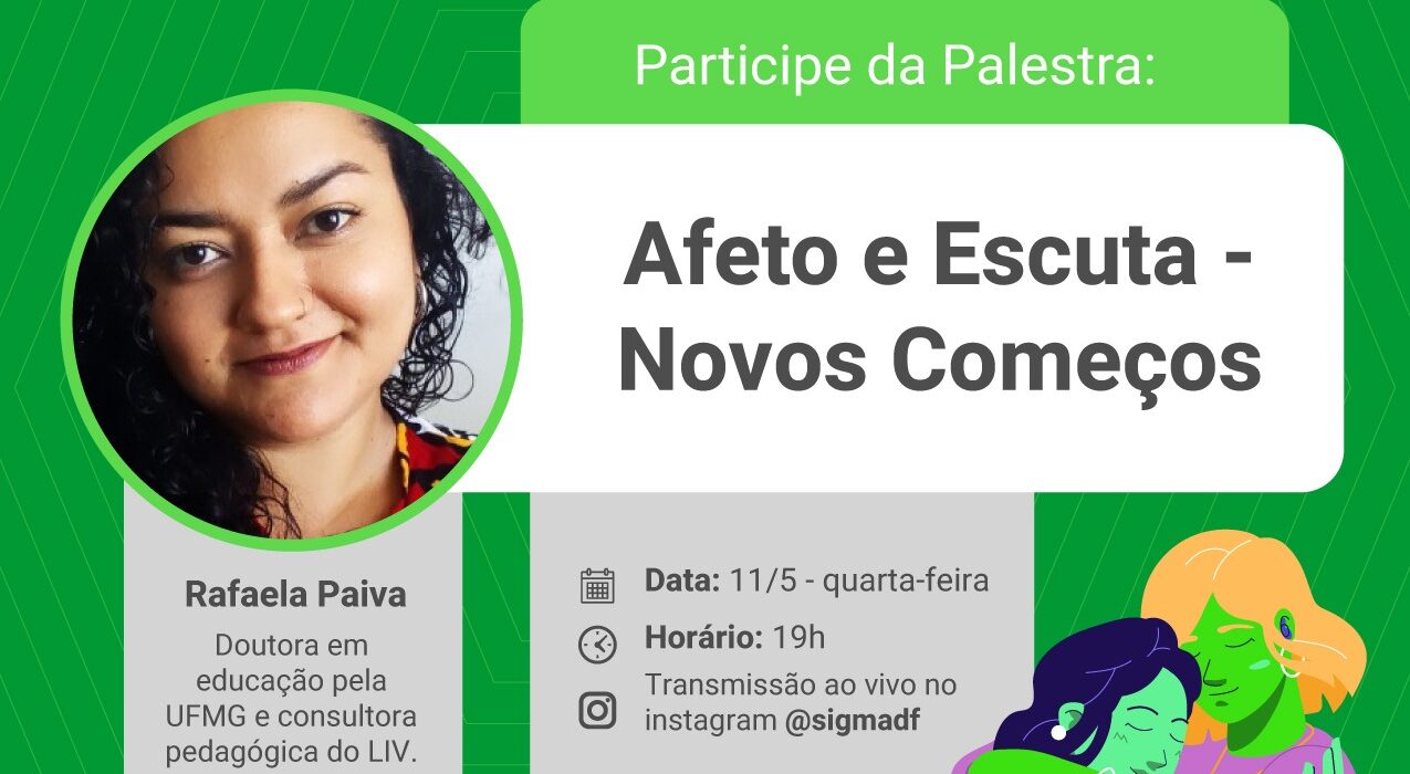 Colégio Sigma promove palestra sobre convivência harmônica após o retorno às aulas presenciais