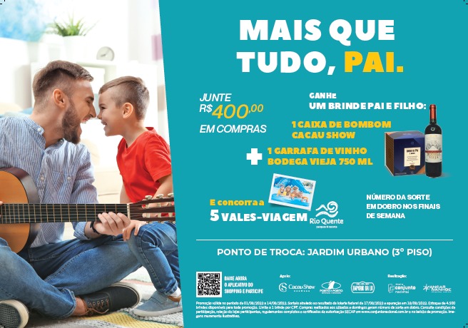 Conjunto Nacional brinda pais e filhos com momentos especiais