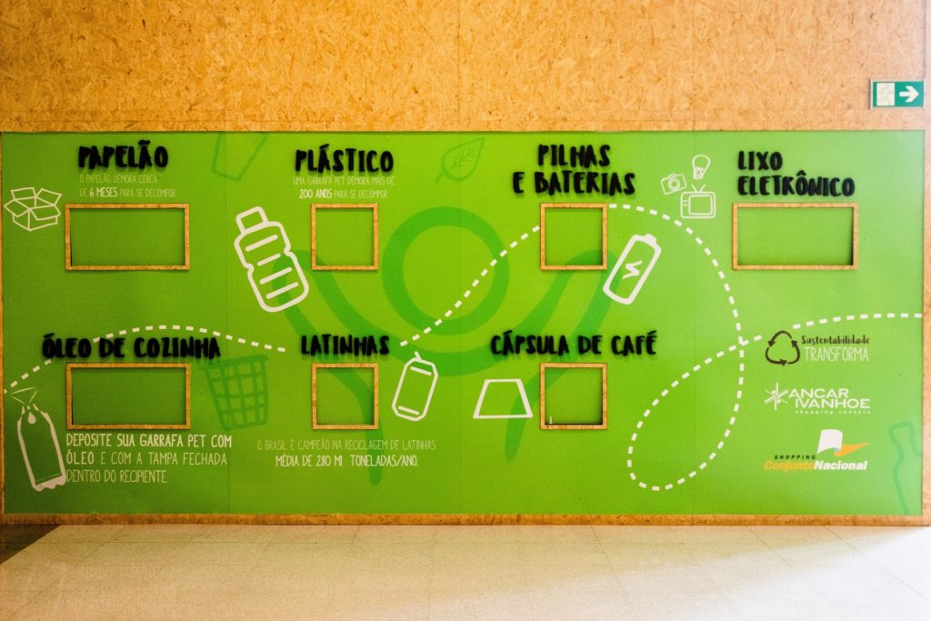 Conjunto Nacional instala Ecoponto para recolhimento de material para reciclagem Economia