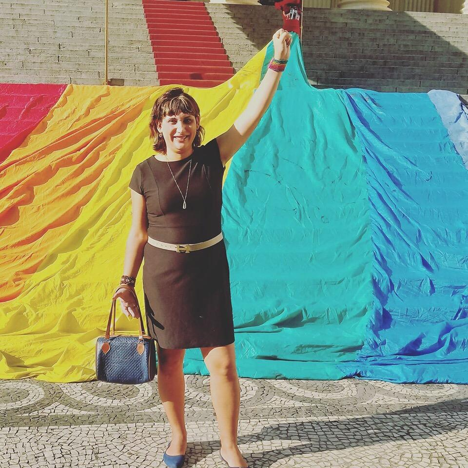 Carlos Lupi promove filiação de Duda Aguiar ( primeira advogada trans da OAB) ao PDT Política