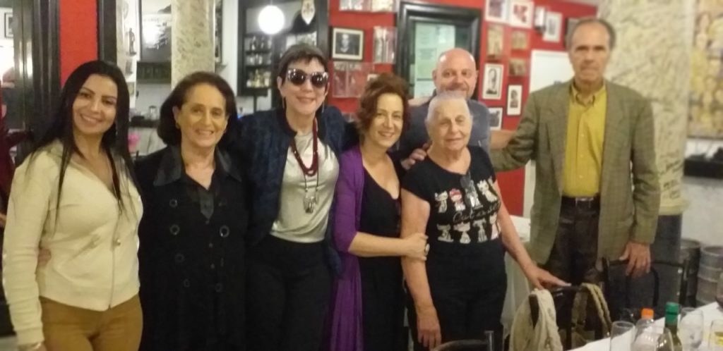 al Guimarães. Belita Tamoyo. Yacy Nunes. Angela Rebelo (relações públicas do restaurante Fiorentina ).Mercedes Carrascal e Dalton Boechat Filho. Euclydes Oswaldo Aranha.