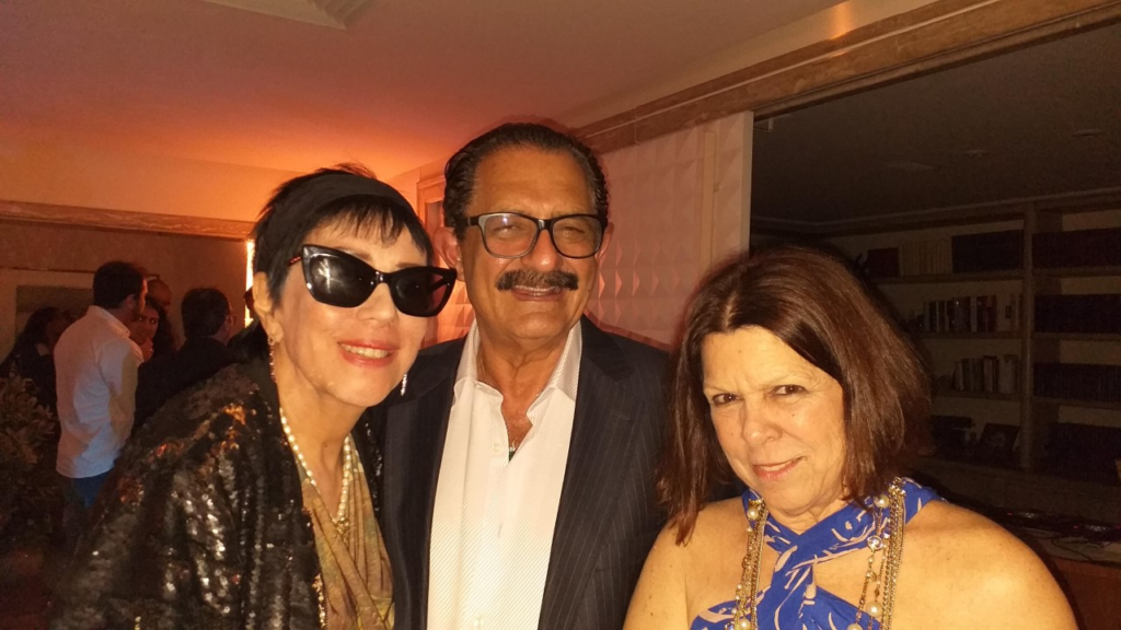Yacy Nunes, Marcelo Daher e Vanda Klabin.