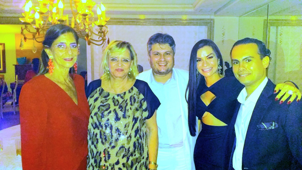 Laís Daher, Vera Valeska, Claudio Castro e Bruna Castro, Pedro Henrique de Sousa.