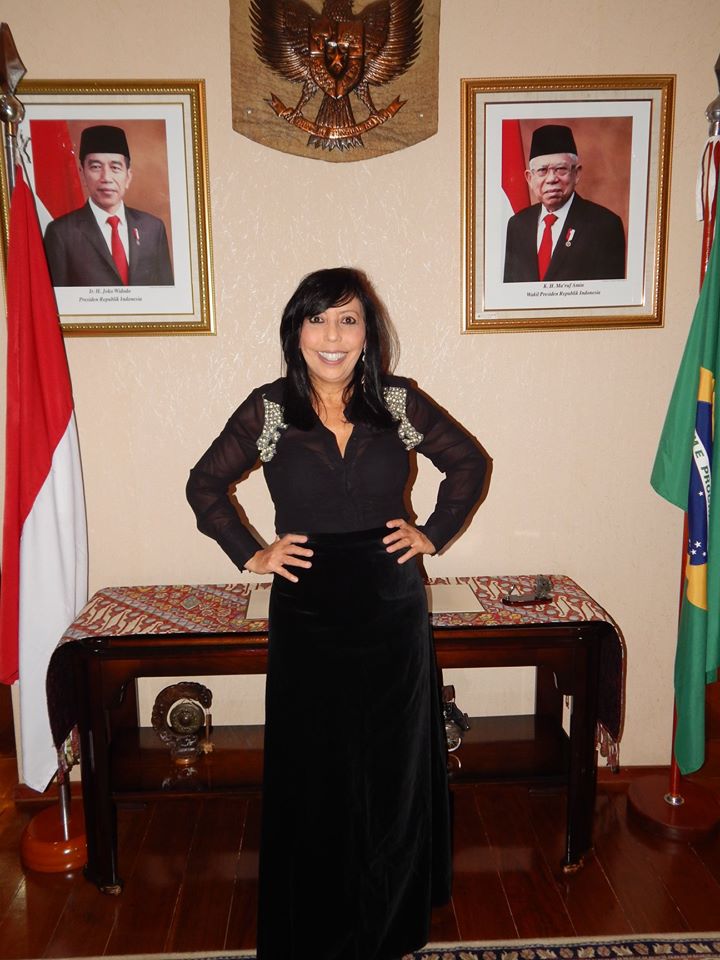 Em apresentação na embaixada da Indonésia, jornalistas de Brasília falam da experiência no país Eventos
