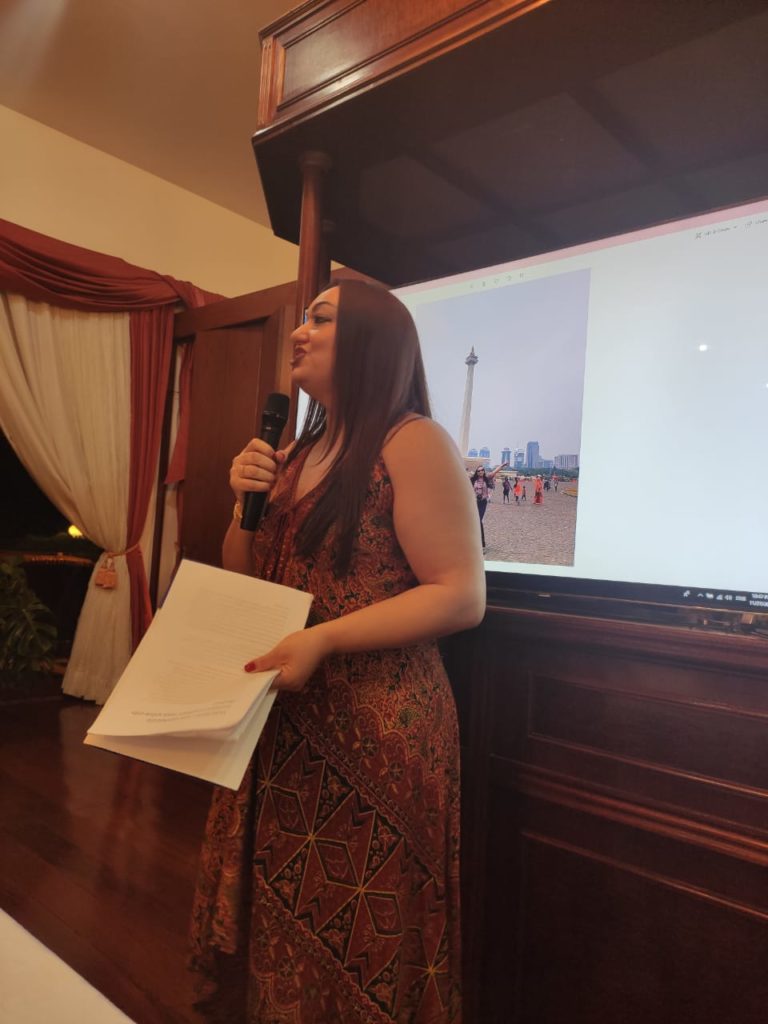 Em apresentação na embaixada da Indonésia, jornalistas de Brasília falam da experiência no país Eventos