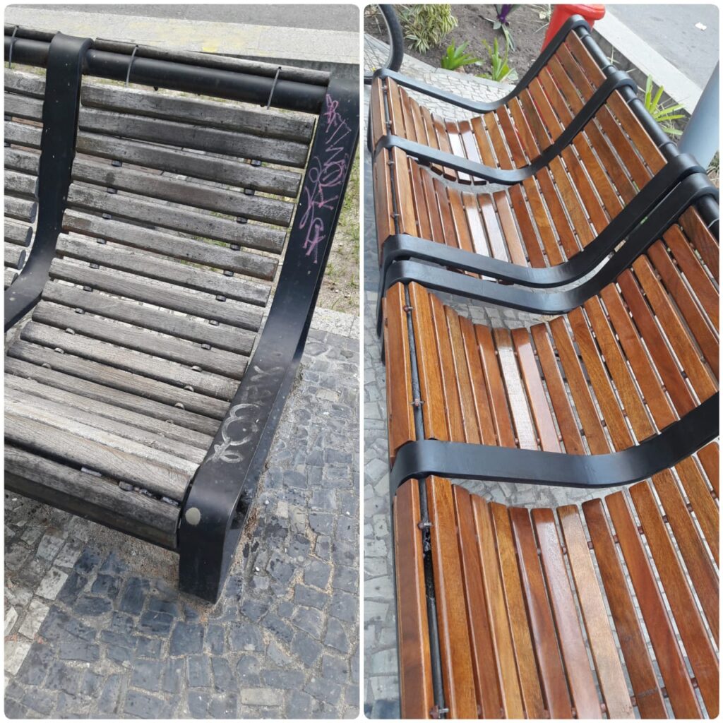 Sergio Castro Imóveis adota calçada do Leblon. Rio de janeiro