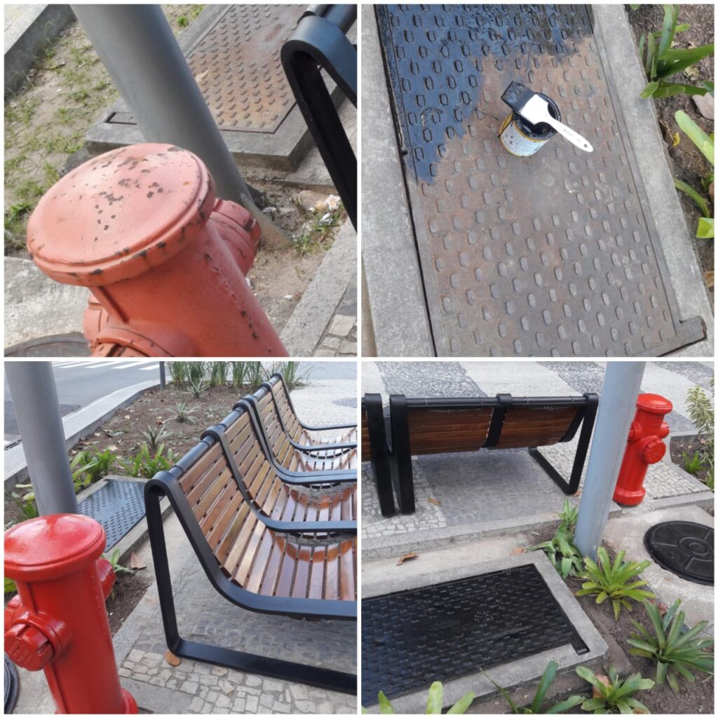 Sergio Castro Imóveis adota calçada do Leblon. Rio de janeiro