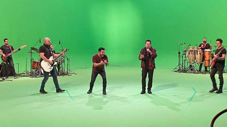 Bruno & Marrone gravam DVD em SP, dupla é a primeira a usar realidade virtual Música
