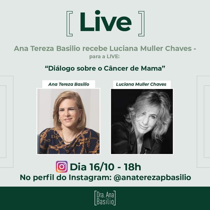 Diálogo sobre o câncer de mama.