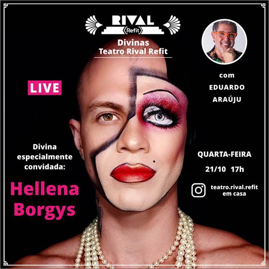 e as lives do teatro rival refit no instagram continuam a todo vapor