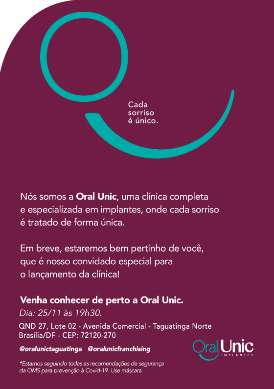 Brasília vai sorrir melhor