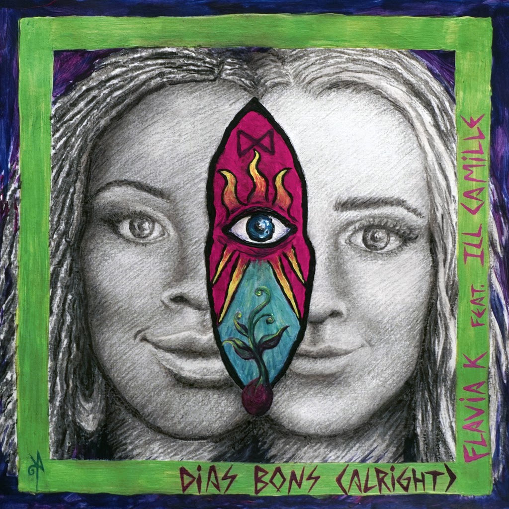 Flavia K e rapper californiana Ill Camille trazem “Dias Bons (Alright)” em novo single