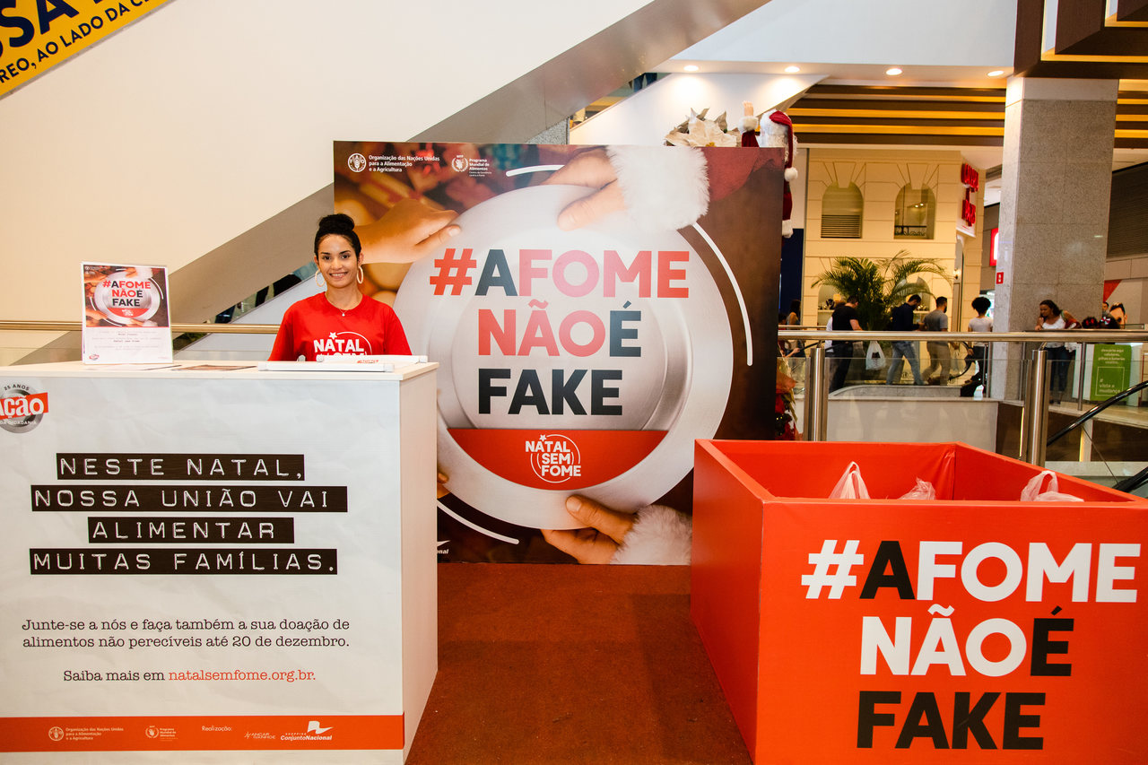 Conjunto Nacional embarca em campanha de erradicação da fome no Brasil