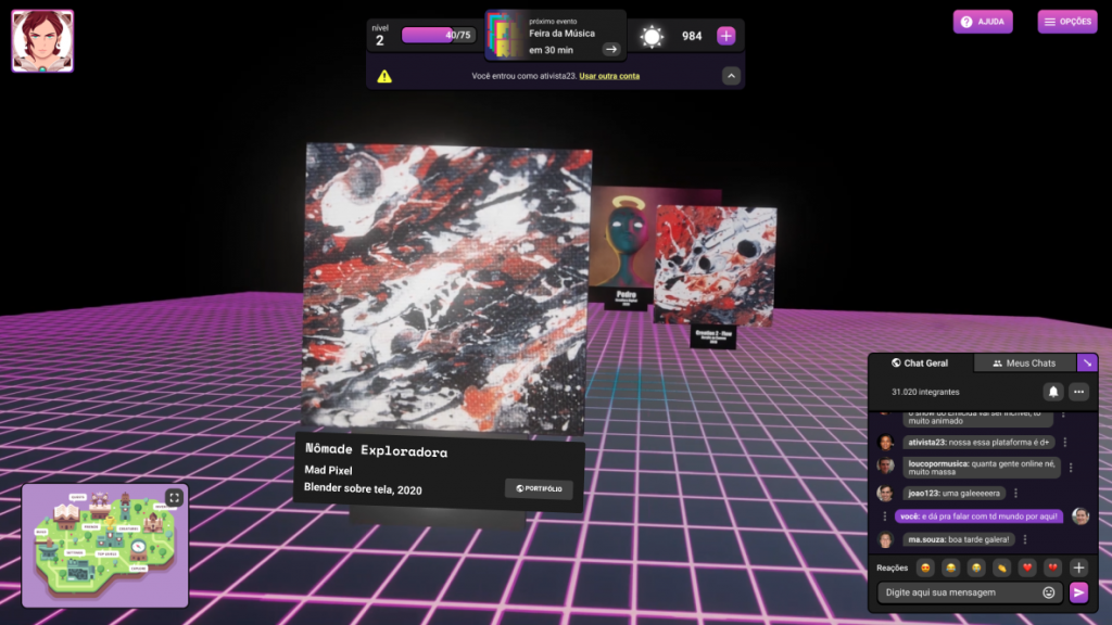 Plataforma digital promove shows, paqueras, feiras e reuniões on-line. Afete-se e Festival Convida usam da novidade para agitar final de ano.