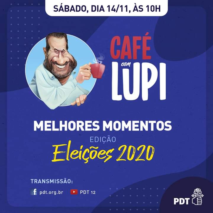 Café com Lupi deste sábado vai avaliar eleições.