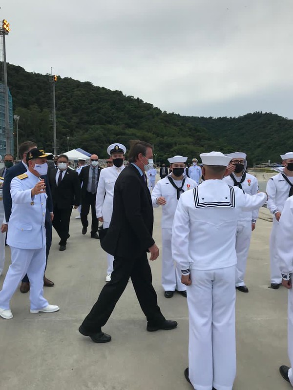 Mais novo submarino norte-americano visita base naval em Itaguaí Internacional