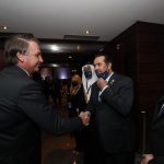 Declaração do Reino do Bahrein é lançada em Brasília na presença do presidente Jair Bolsonaro e de membro da família real Internacional