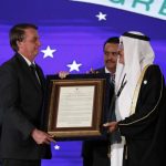 Declaração do Reino do Bahrein é lançada em Brasília na presença do presidente Jair Bolsonaro e de membro da família real Internacional