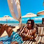 Luan Santana está neste momento em Trancoso na BA hospedado na Pousada Bahia Bonita Colunismo Social