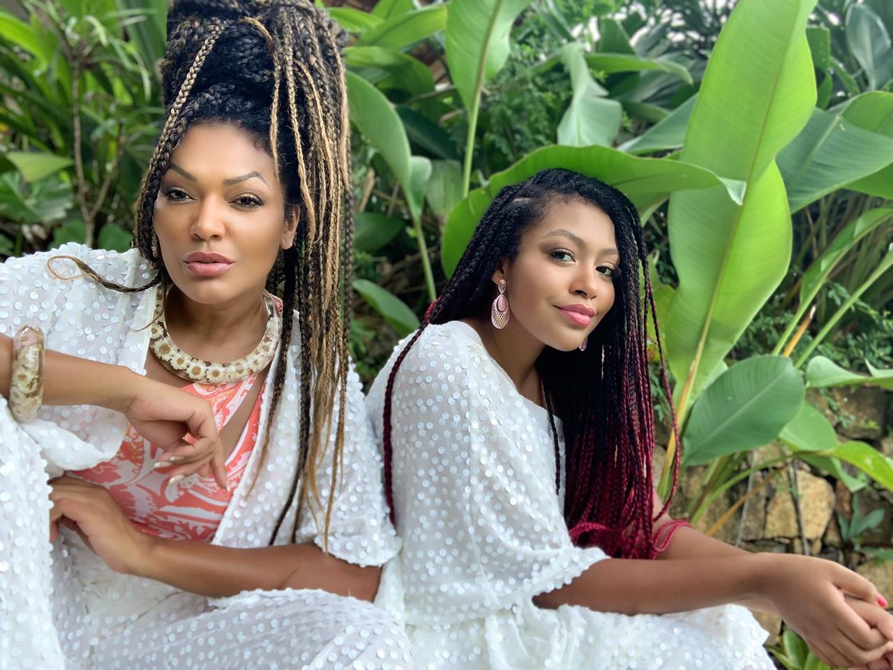 Simone Sampaio e filha Mahryan celebram o Dia Internacional da Mulher Beleza