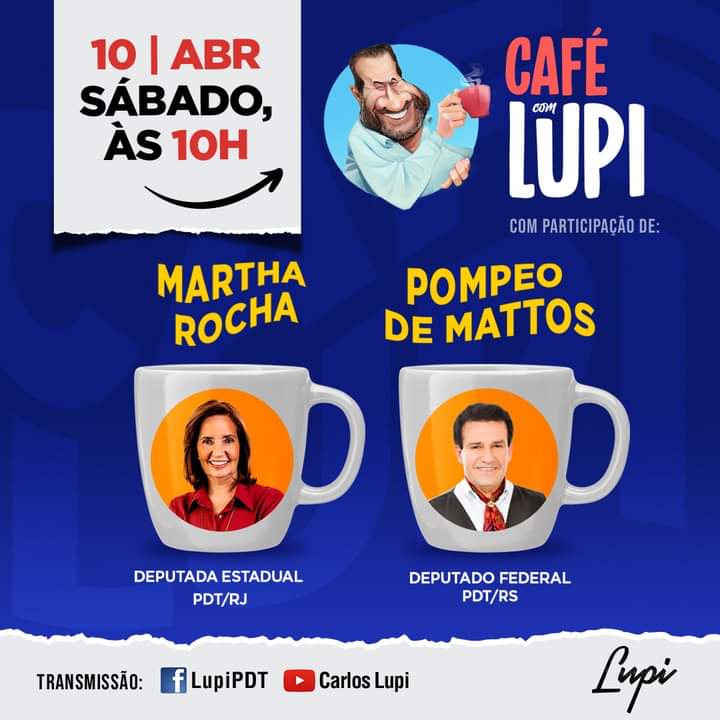 Café com Lupi deste sábado recebe Martha Rocha.