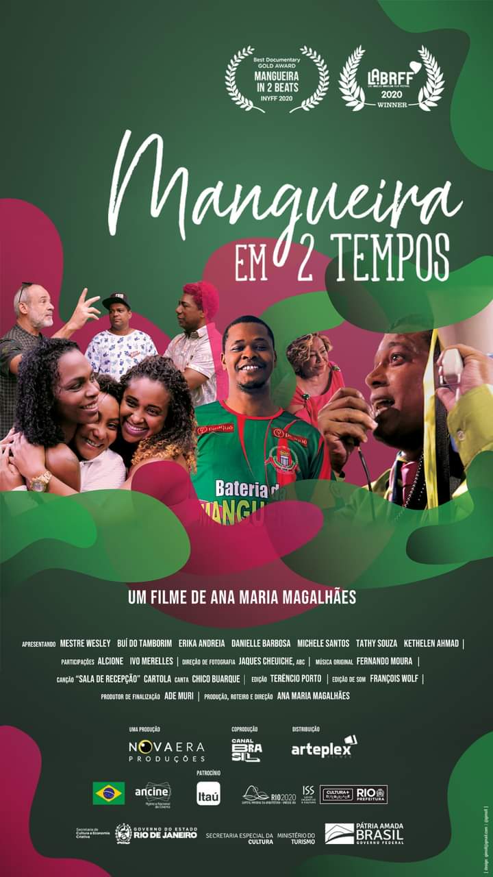 Documentário sobre a Mangueira, na seleção de festival dos EUA Rio de janeiro