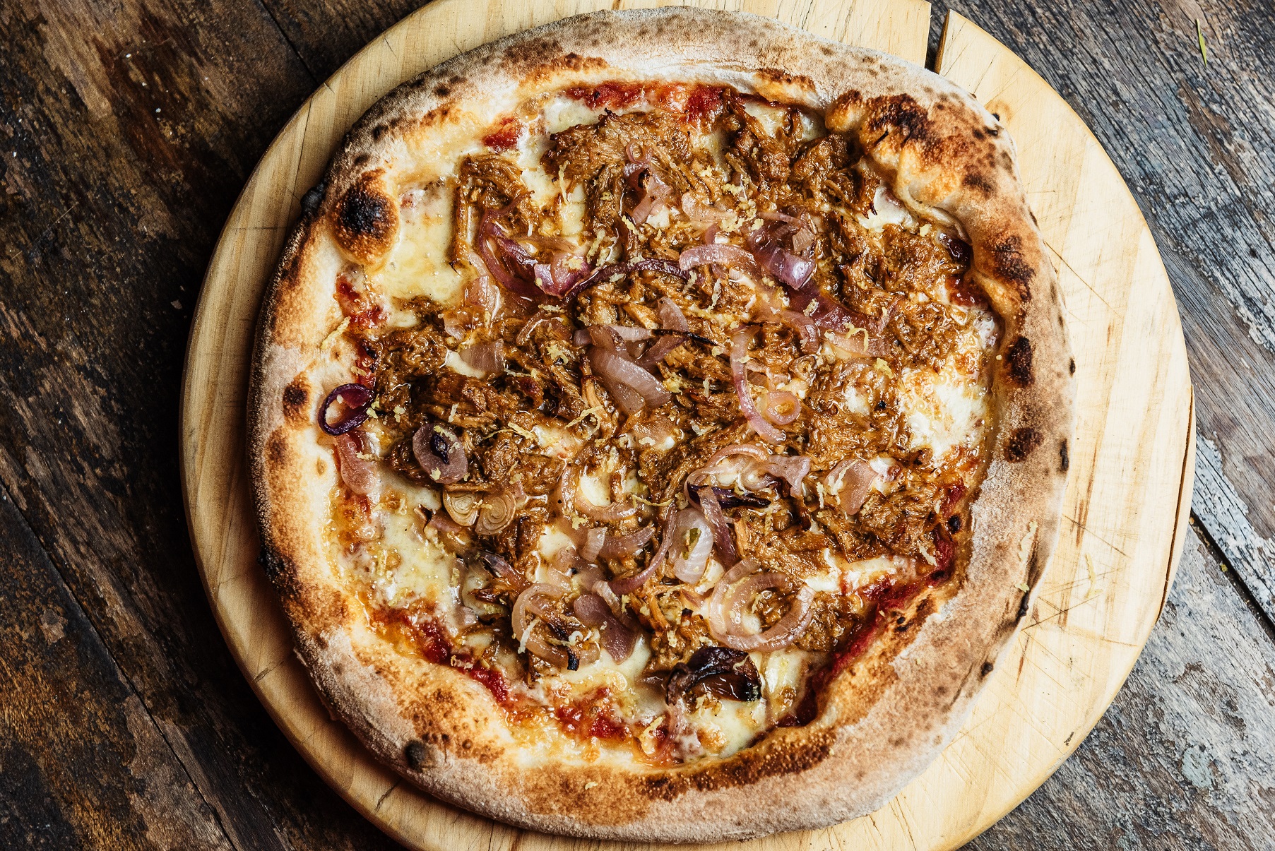 Pizza de lombinho é novidade na Grano & Oliva Gastronomia