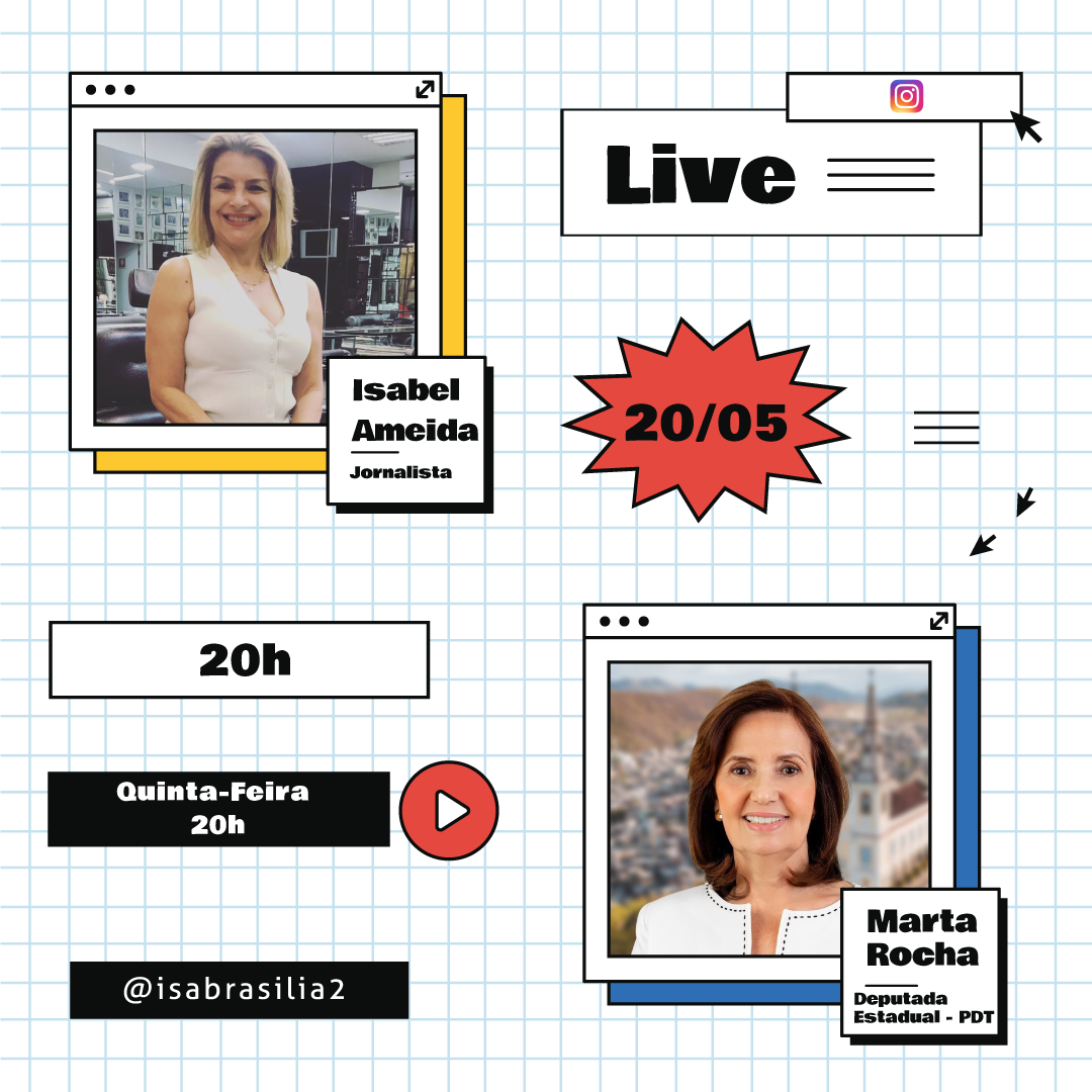 Martha Rocha é a convidada de live sobre eleições de 2022