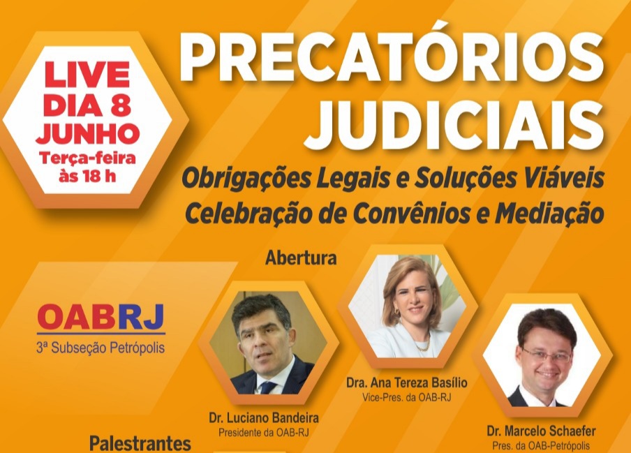 Seminário virtual sobre Precatórios Judiciais com Ana Tereza Basílio