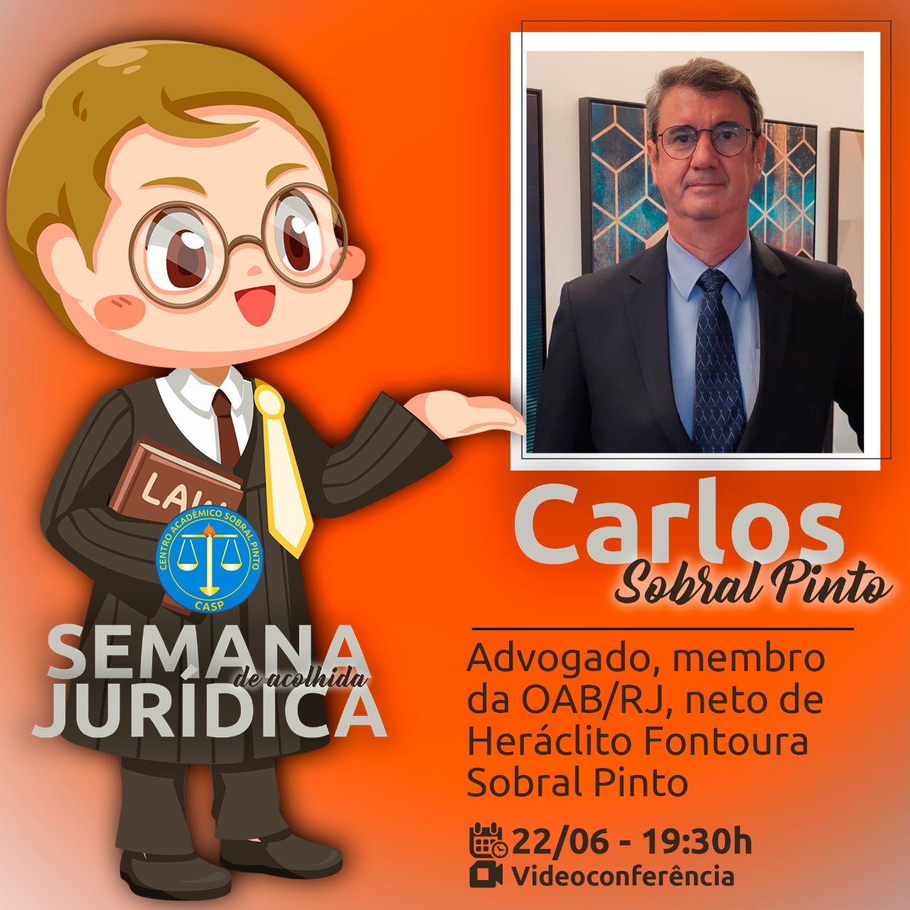 Videoconferência sobre Sobral Pinto Rio de janeiro