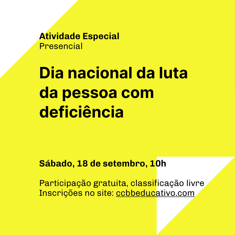 programa CCBB educativo – arte e educação Cultura