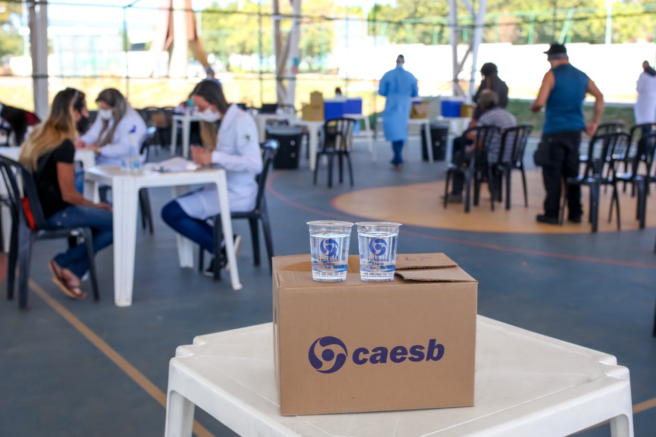 Caesb participa da Campanha de Vacinação contra Covid-19 no DF