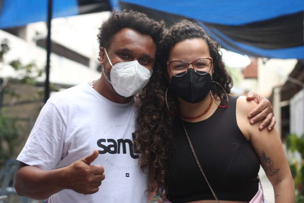 ​Ivanir dos Santos prestigiou duas lideranças - Jonathan Raymundo e Marquinhos Oswaldo Cruz Rio de janeiro