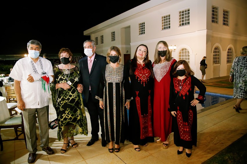 Embaixador da Palestina oferece jantar para a Abrajinter Internacional