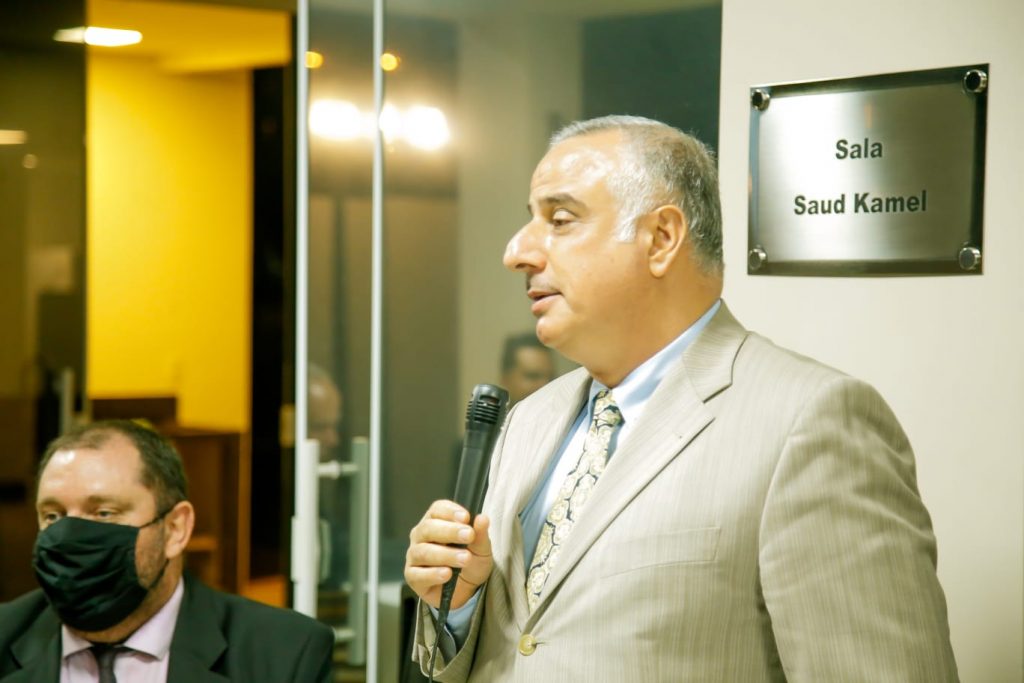 Embaixador da Palestina oferece jantar para a Abrajinter Internacional