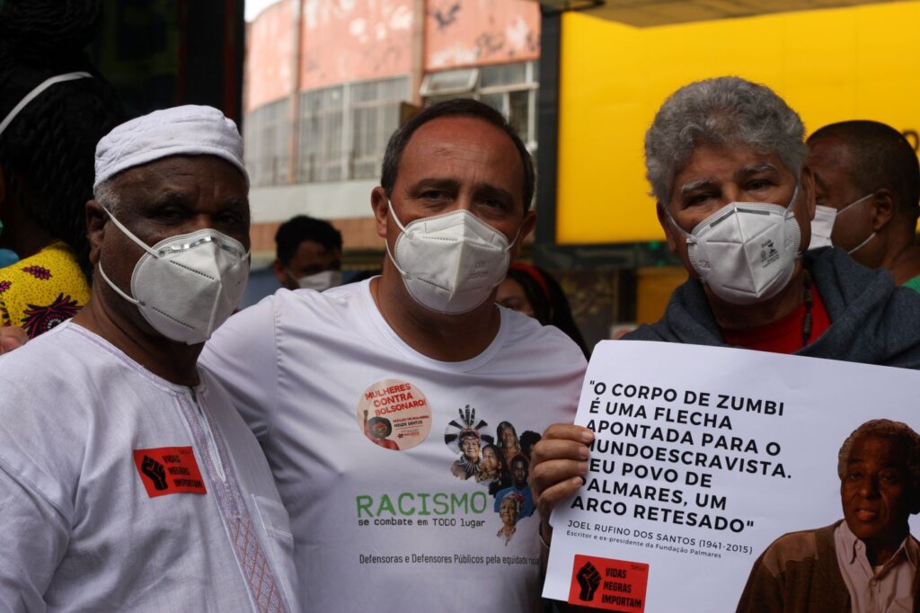 Muitas festividades no feriado de Zumbi de Palmares