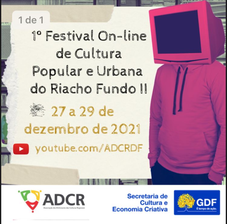 1º Festival On-line de Cultura Popular e Urbana