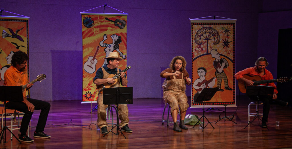 Espetáculo Conte Lá Que Eu Canto Cá chega em Samambaia e Sol Nascente