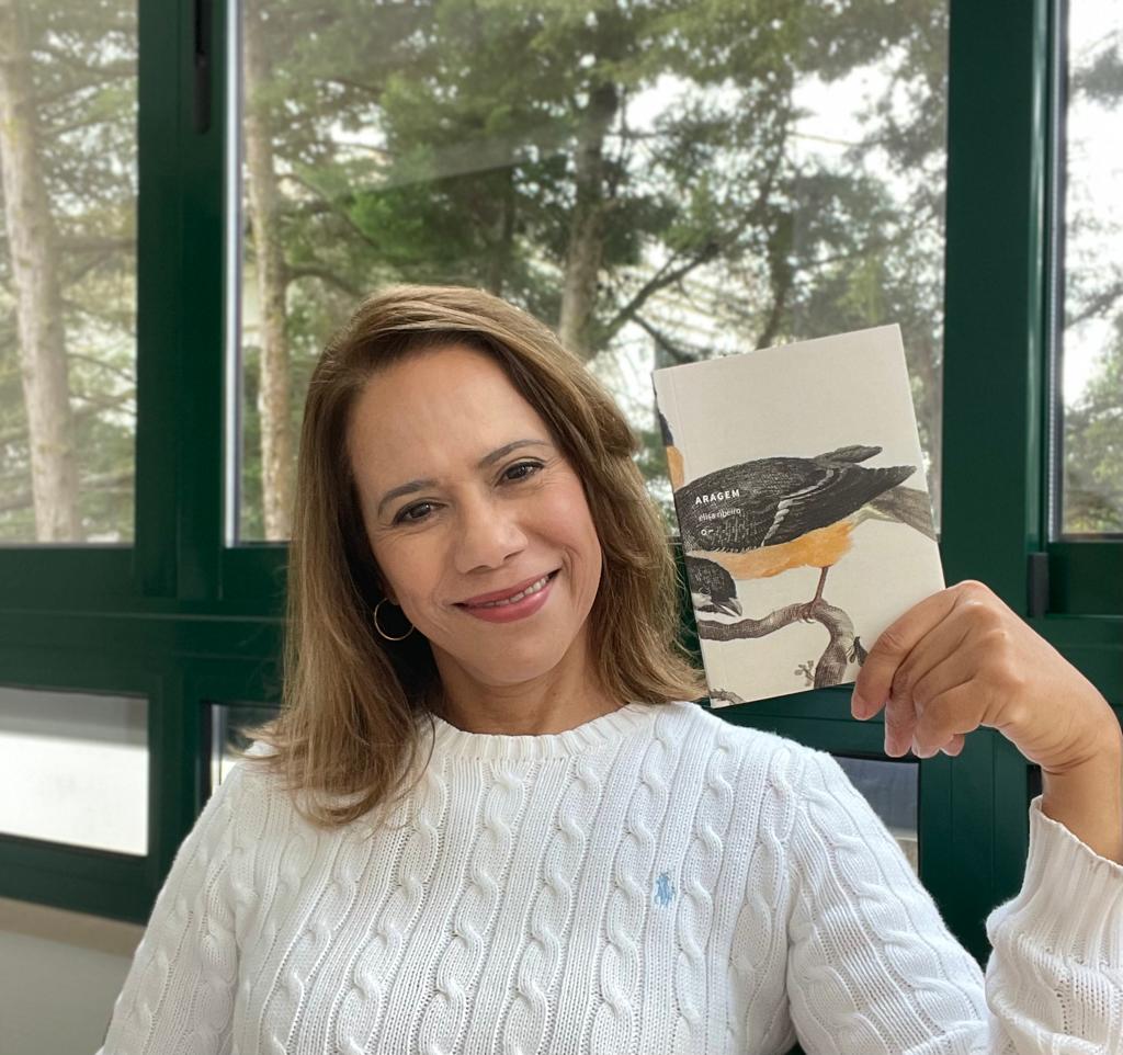 Escritora radicada em Brasília que vive em Lisboa, Elisa Ribeiro lança seu terceiro livro: Aragem