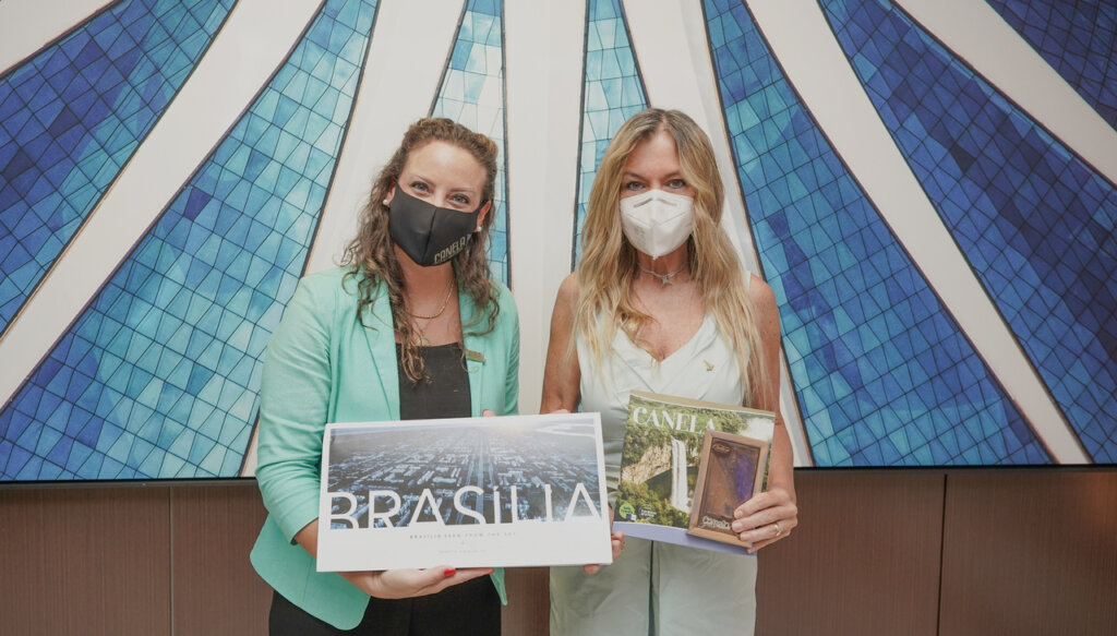 Brasília e Canela estreitam laços